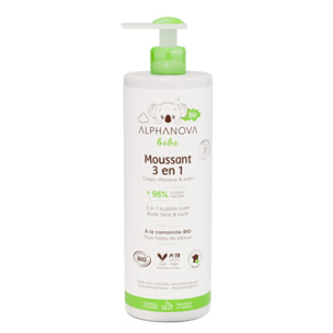 Bébé - Moussant 3 en 1 400 ml