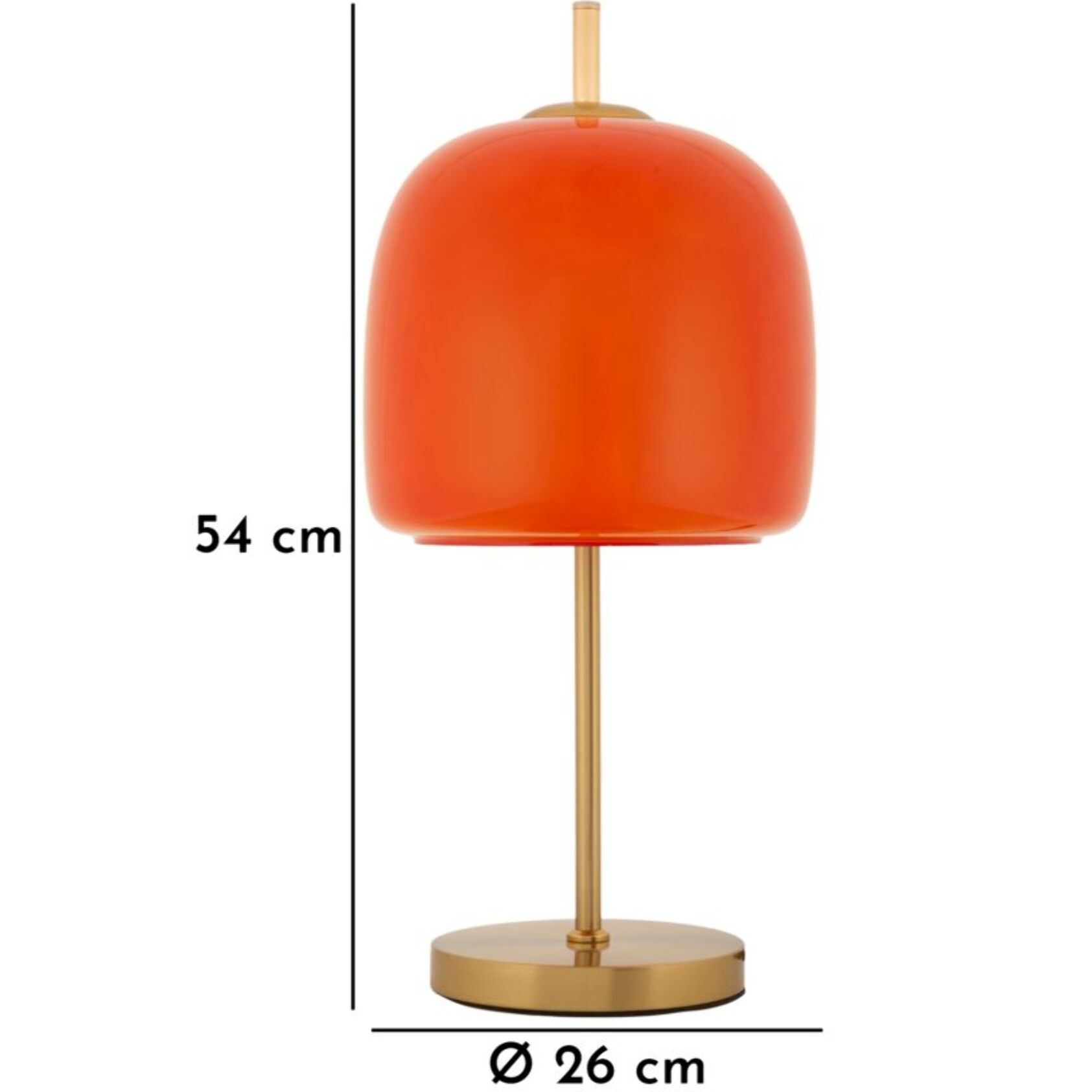 LAMPADA DA TAVOLO OLDY CM Ø 30X16X53