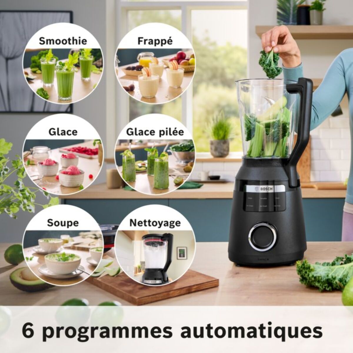 Blender BOSCH VitaPower Série 6 - Noir MMB6654B