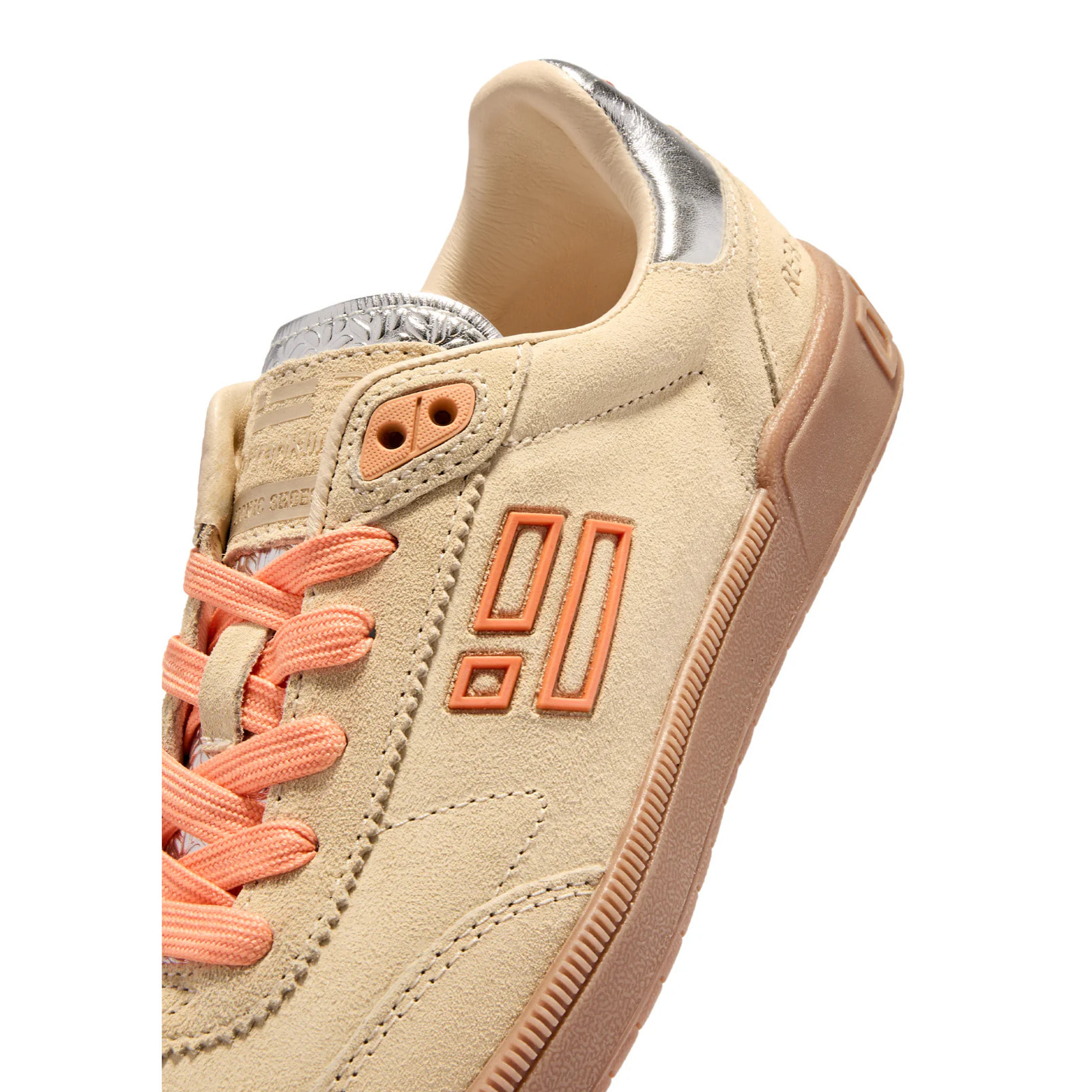 Zapatillas de Mujer Rebel Modelo Rebel Suede Amarillas con Detalles Metálicos