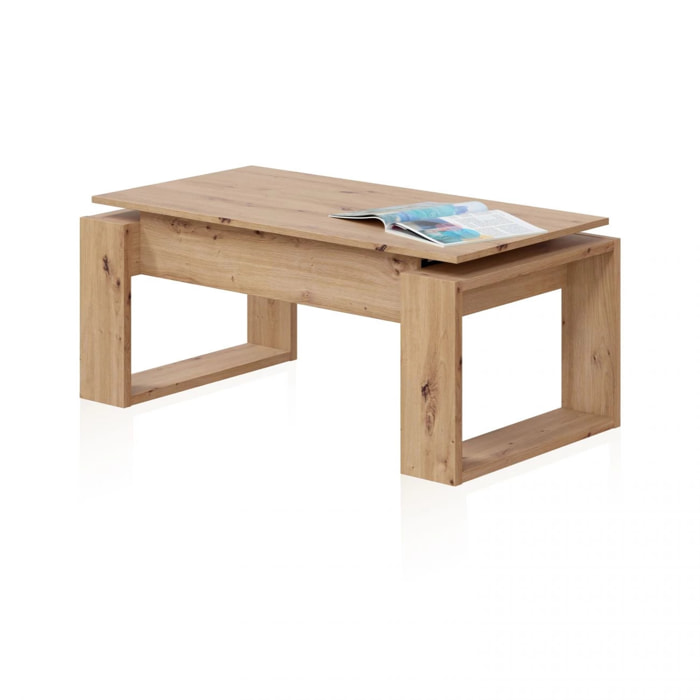 Mesa de centro elevable Neo Alpine Oak