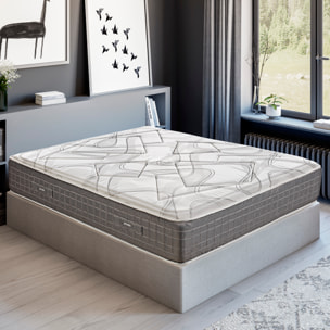 Colchón Muelles Ensacados + Canapé Abatible + Almohada Visco | ENVIO, MONTAJE Y RETIRADA INCLUIDO | Saturn