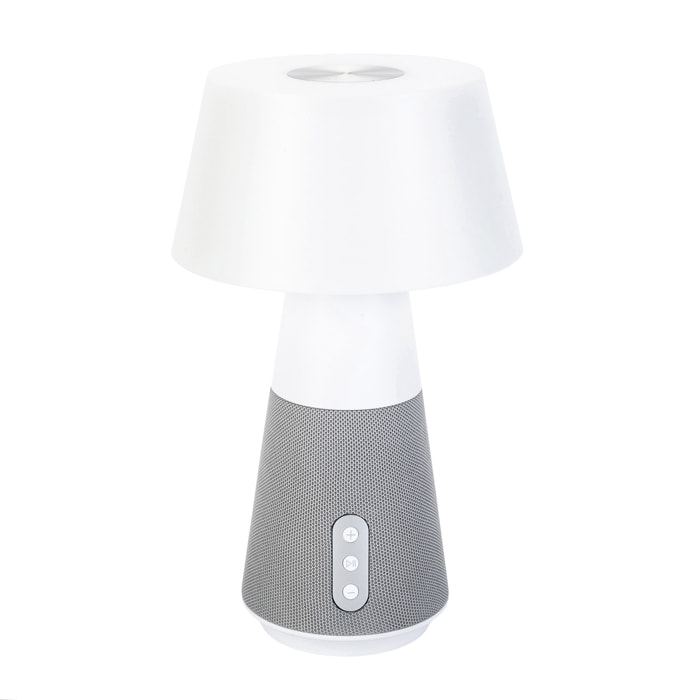FORLIGHT Lámpara de Sobremesa George LED 6W, Temperatura de Color Ajustable 3000-5000K, Función Touch Dimming