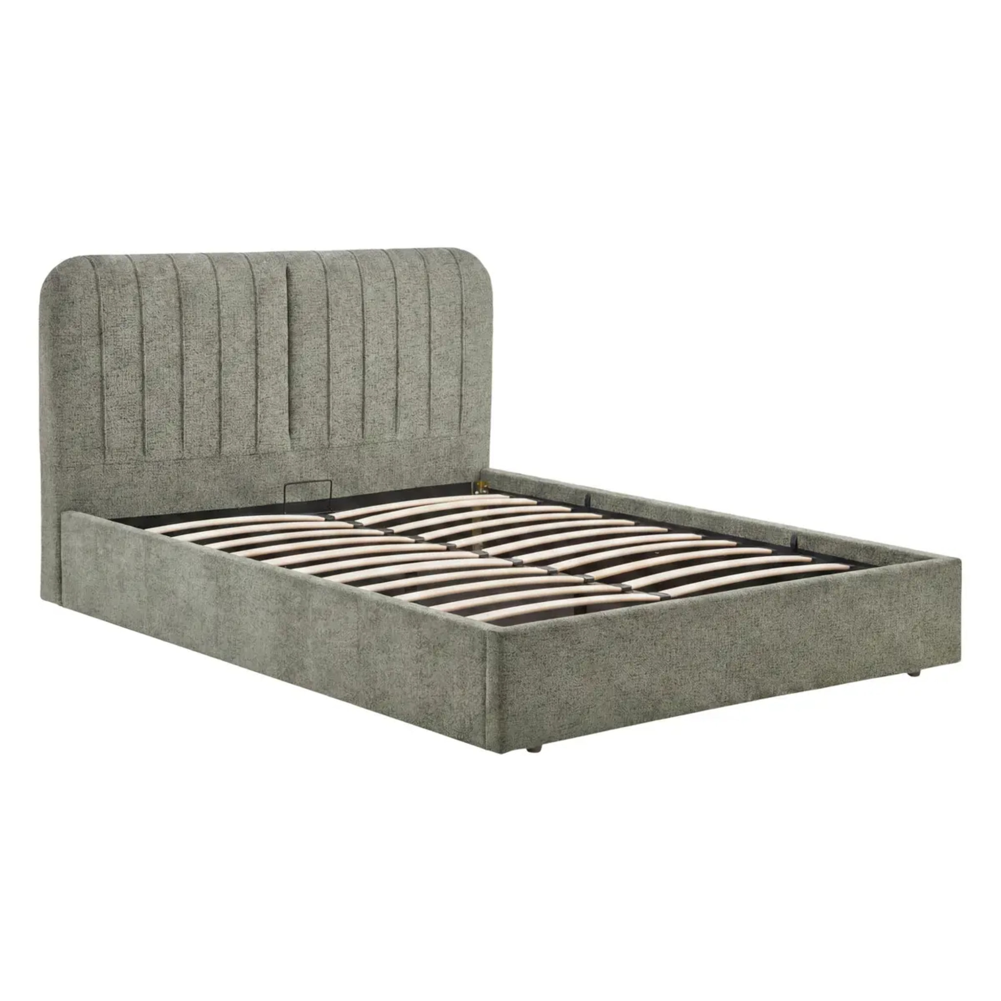 Lit coffre Cala rectangulaire 160x200cm vert