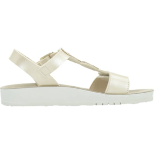 Sandalias Niña de la marca GEOX  modelo J SANDAL COSTAREI GI Gold