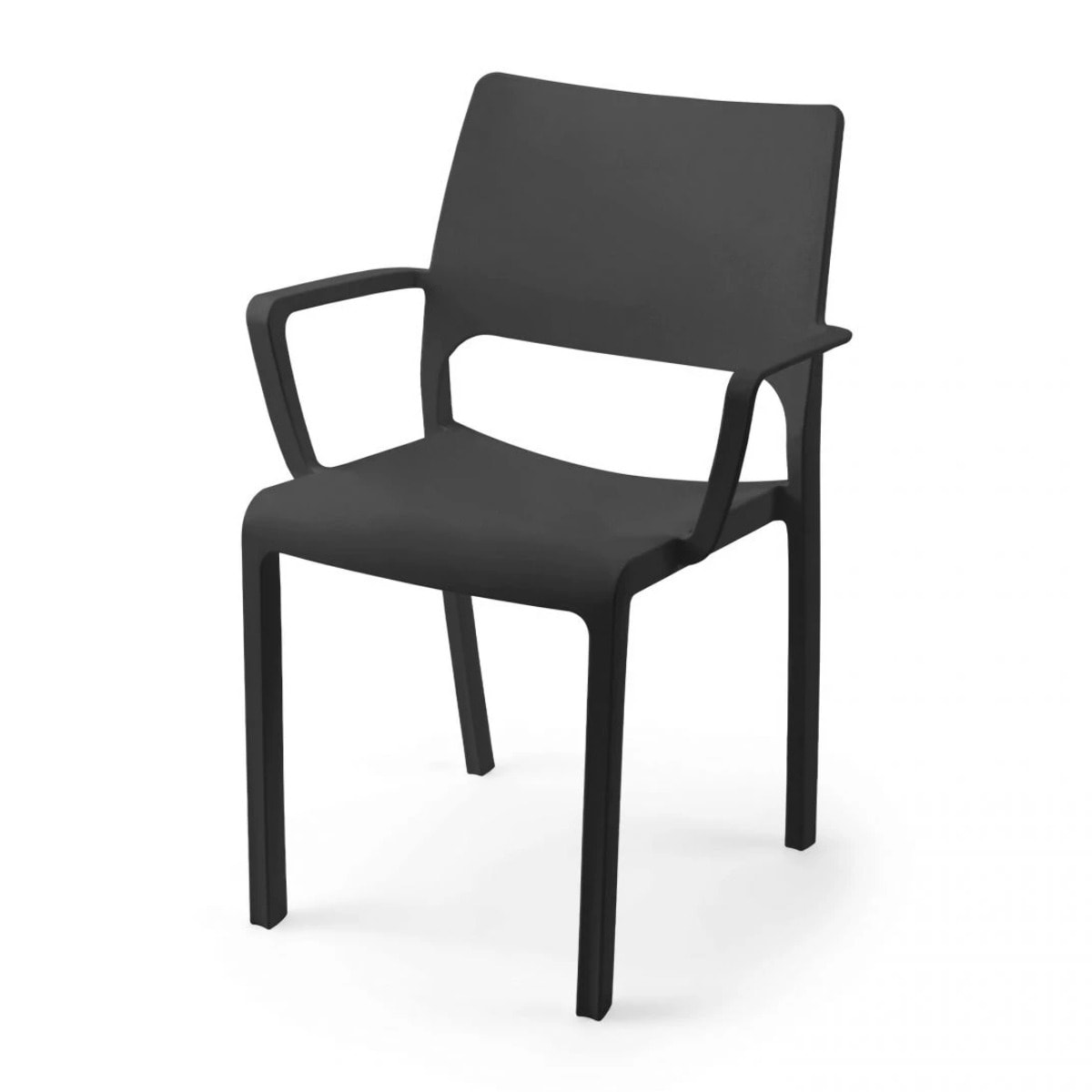 Pack 4 sillas de exterior Ocean Antracita