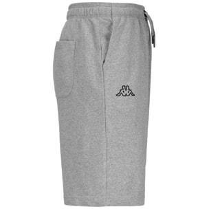Kappa - Pantaloncini Uomo Grigio - LOGO ZOLY RY
