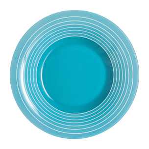 Assiette creuse bleue 21.5 cm Factory - Luminarc