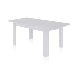 Mesa de comedor extensible Danna 140 Blanco Artik (Blanco Mate)