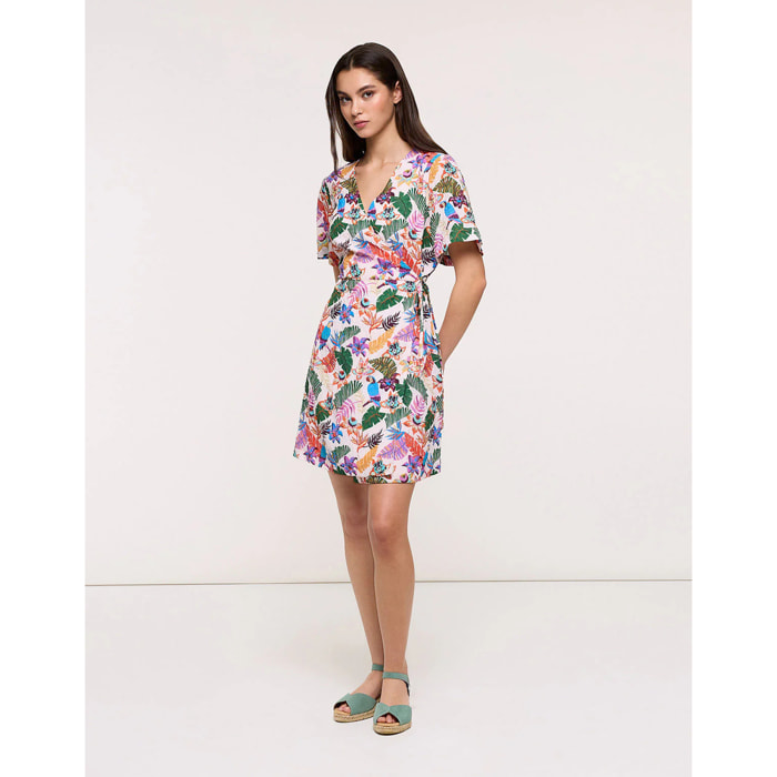 Vestido Corto Multicolor - Solana