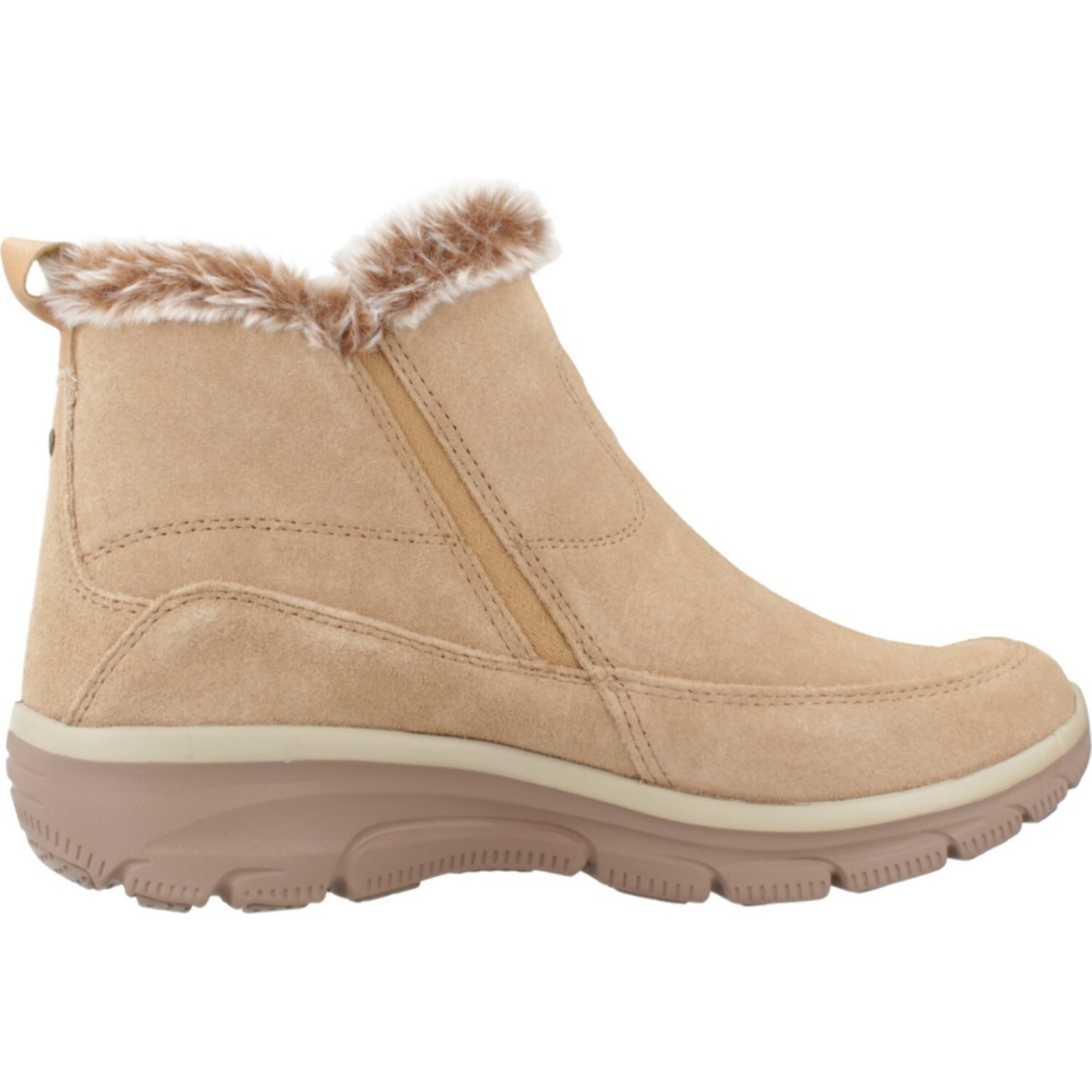Botines Mujer Easy Going Cool Zip Marron