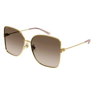 Gafas de Sol Gucci GG1282SA-003 de Metal Mujer 62 mm