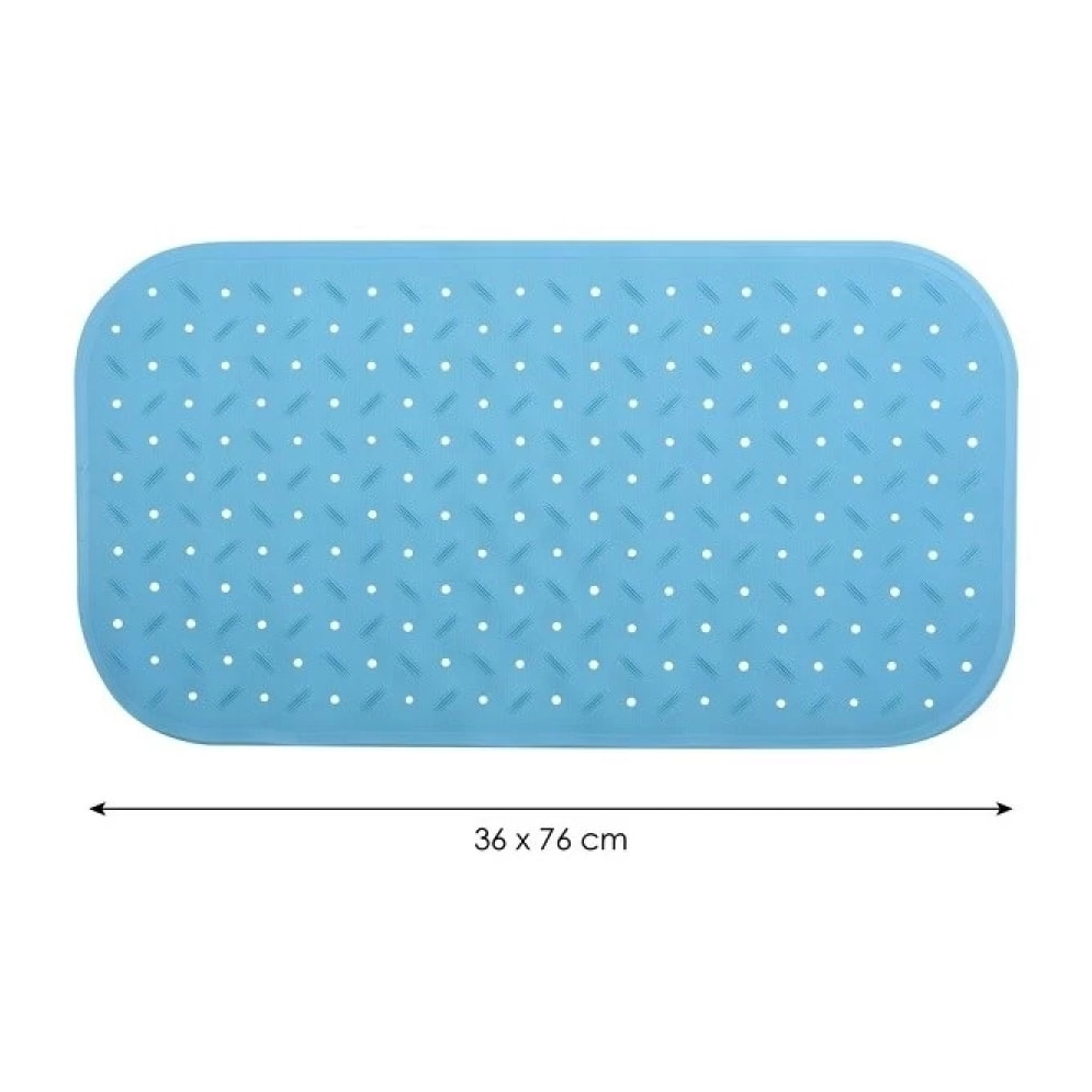 Tapis Fond de baignoire antidérapant Caoutchouc CLASS Bleu Ciel MSV