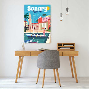 Tableau vacances à sanary Tableau alu Dibond
