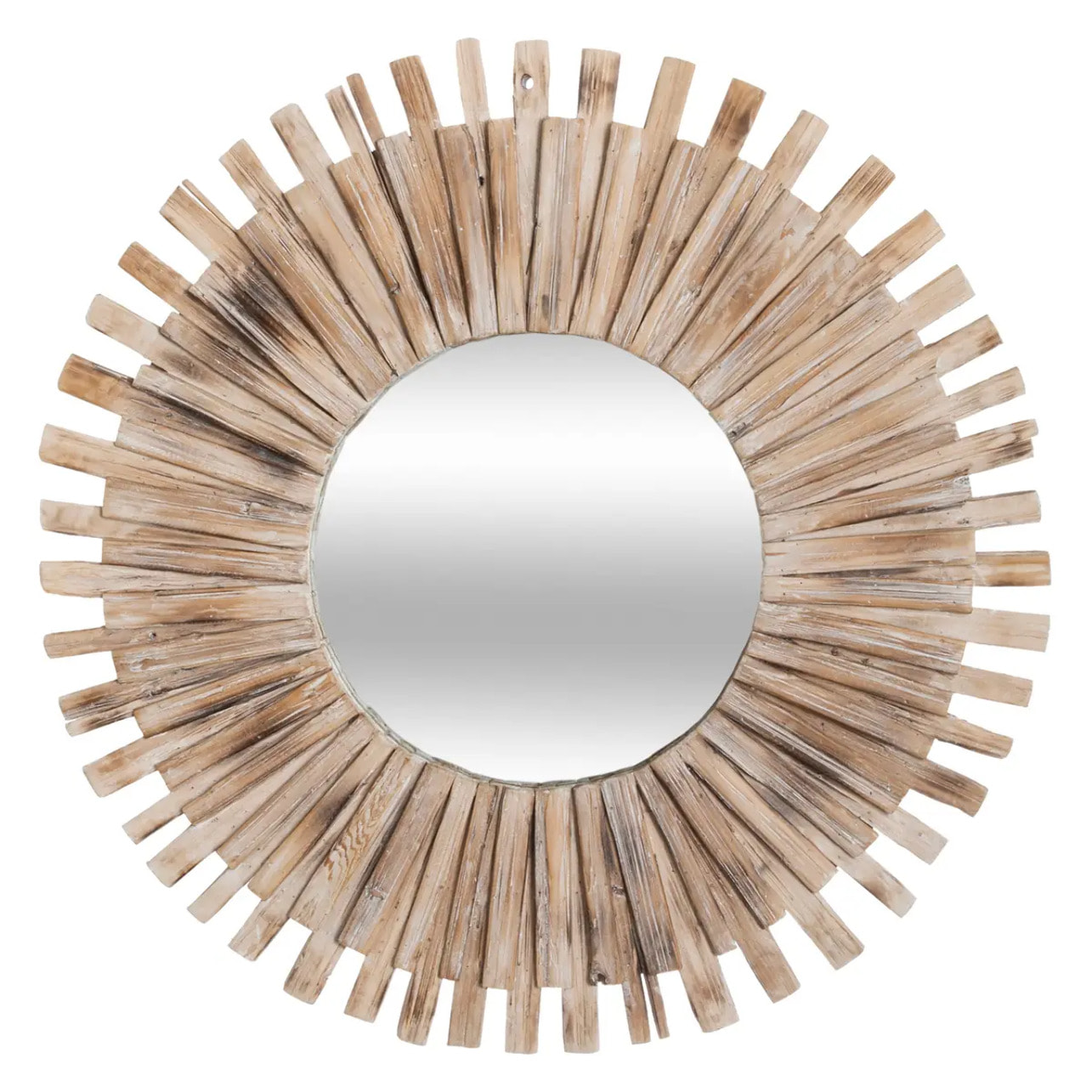 Miroir "Manon" - bois flotté D88 cm