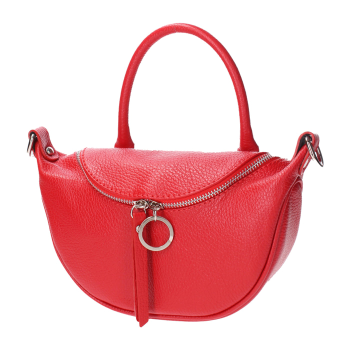 Borsa a mano Mae da donna In Vera pelle Made in Italy 26x13x8 cm