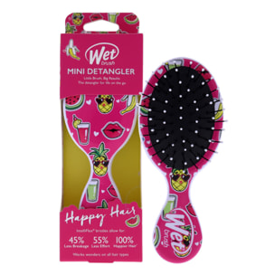 WET BRUSH Mini Detangler Happy Hair Smiley Pineappl