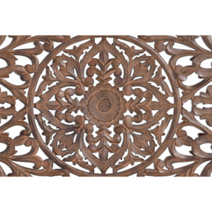 Cabecero de Mdf 165 Cm Estilo Étnico Tallado
