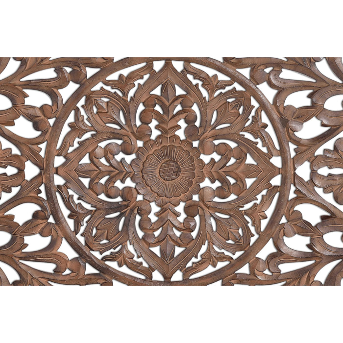 Cabecero de Mdf 165 Cm Estilo Étnico Tallado