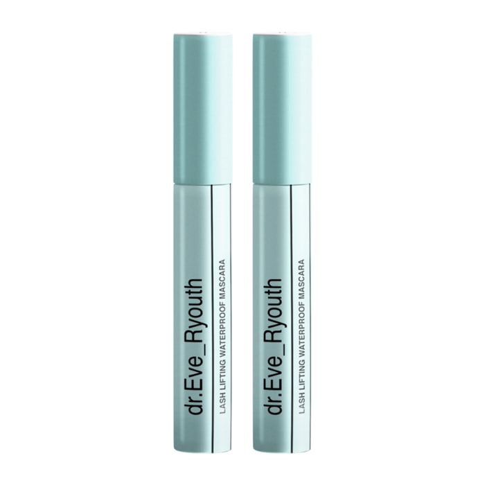 Dúo de máscara de pestañas lifting resistente al agua