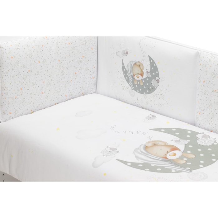 Set Textil Baúl y Funda Nórdica Bear Sleeping