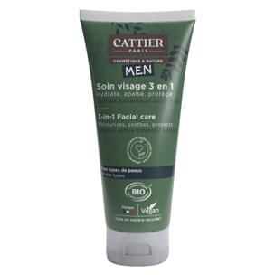 Soin Visage 3 en 1 - Hydrate, Apaise, Protège