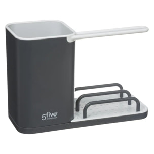 Organiseur d'évier 4en1 "Néo" gris anthracite