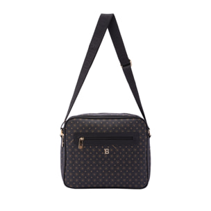 Borsa a tracolla da donna - Modello Iduna - Ecopelle e poliestere - 24.0 x 29.0 x 11.0 cm