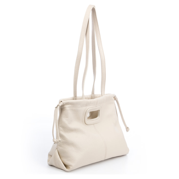 Bauladu Borsa Tote Donna. Pelle autentica Dollaro.