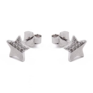 Pendientes Lux by Lux acabados plata