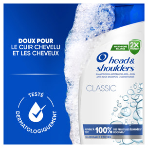 6 Shampoings Classic 625ml - Head & Shoulders