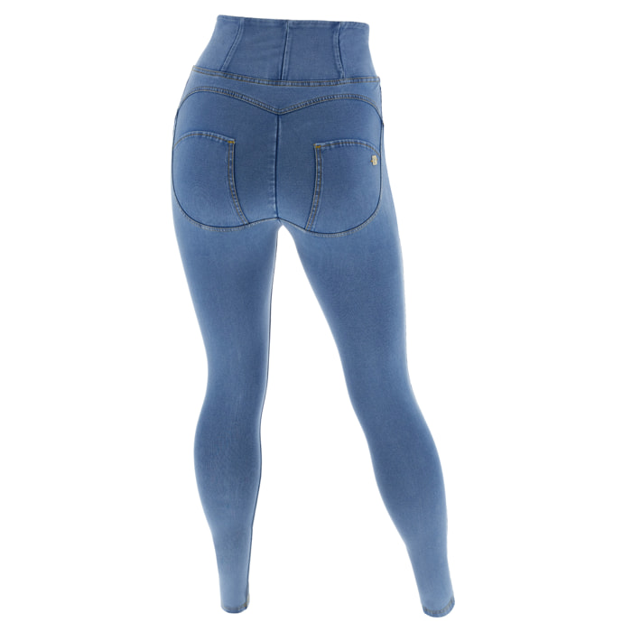 Jeggings push up WR.UP® curvy vita alta con zip gamba skinny