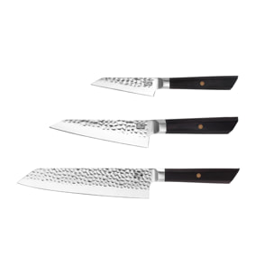 Set essentiel de couteaux (3 pièces) - Collection Bunka