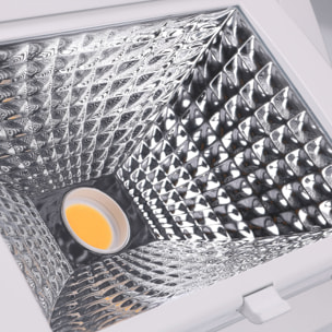 LEDS·C4 Downlight Out Square 40,9W 3000K Cri 80 93,1º Blanco Ip20 3276Lm