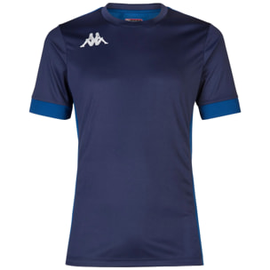 Kappa - Camisetas de juego Hombre Azul - Kappa4Football Dervio