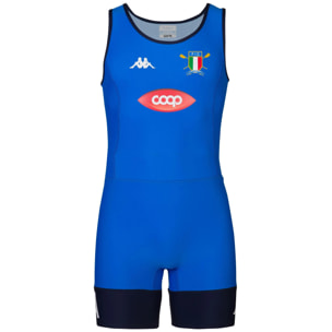 Maglie gioco Kappa Donna Kombat Lady Body Rowing Italia Blu