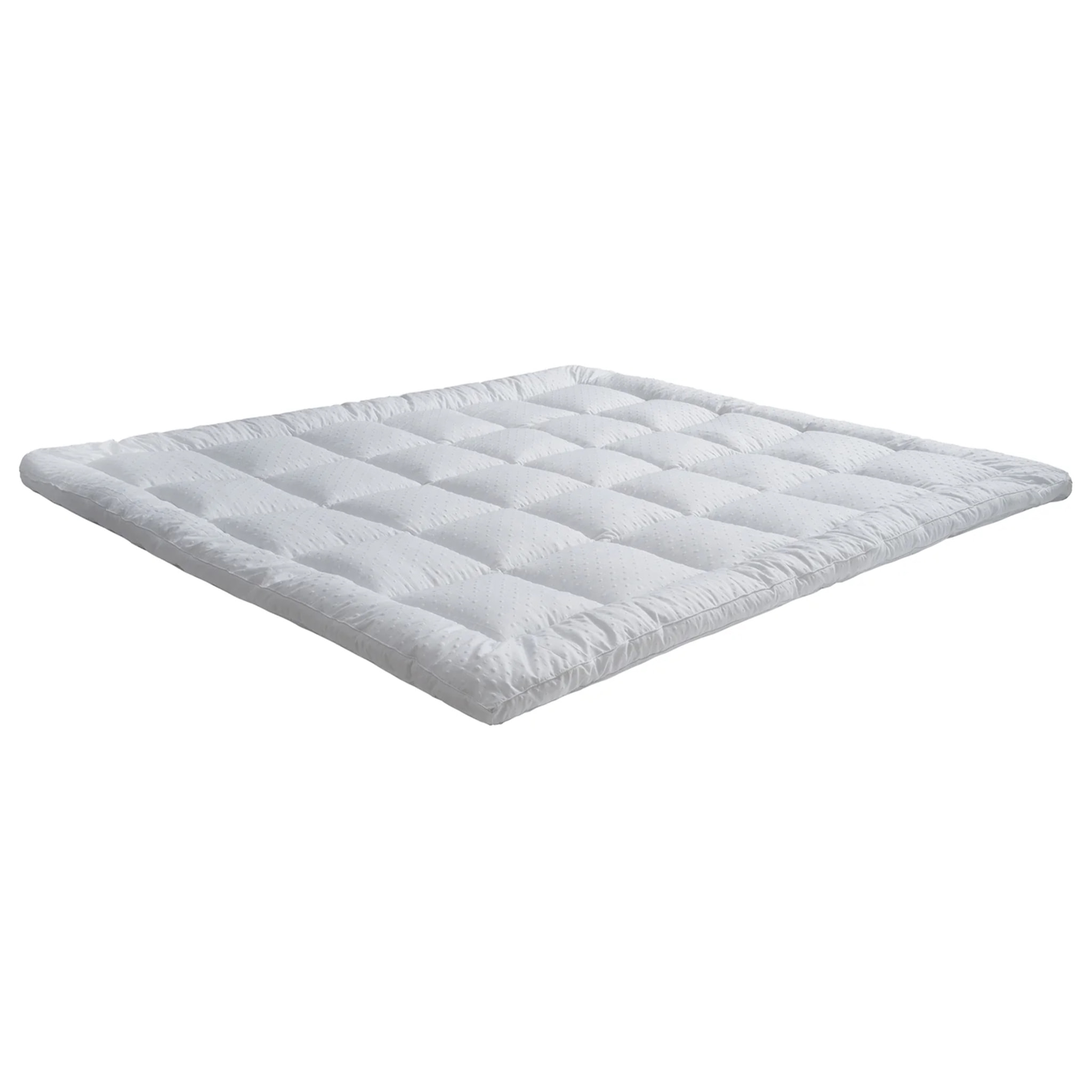 Surmatelas Cosy | 100% microfibre | sangles de maintien | moelleux
