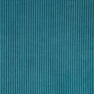 Rideau obscurcissant et isolant en velours côtelé - Bleu