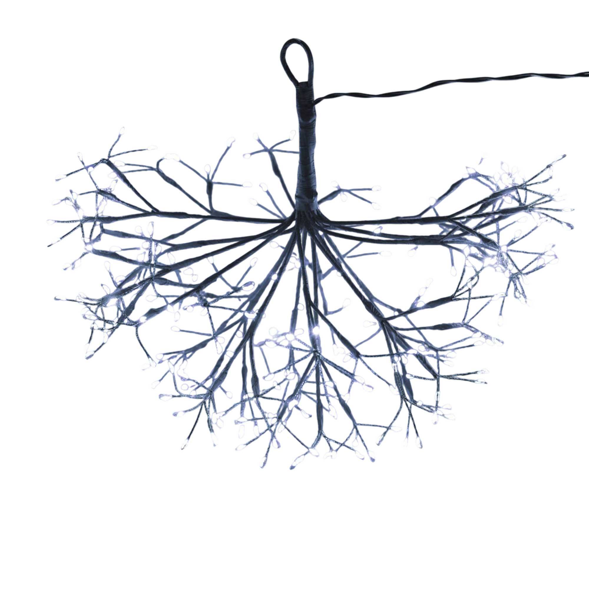 bola de luz colgante con 464 leds blancas 45cm