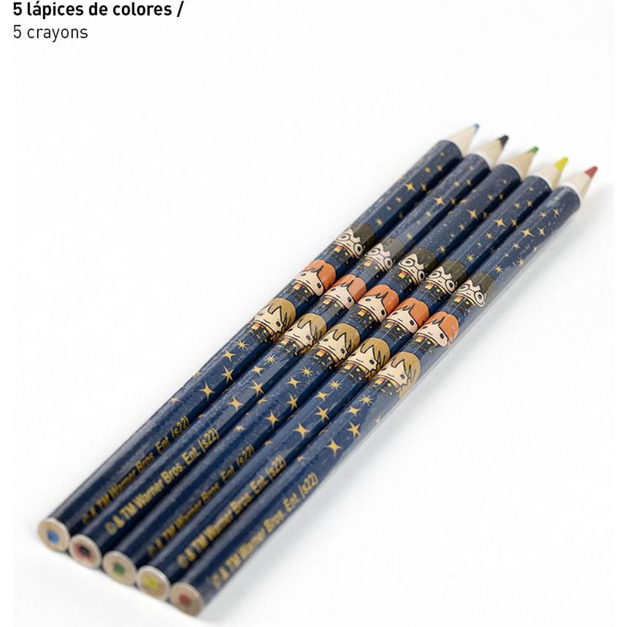 Set Papelería Coloreable Harry Potter Blue