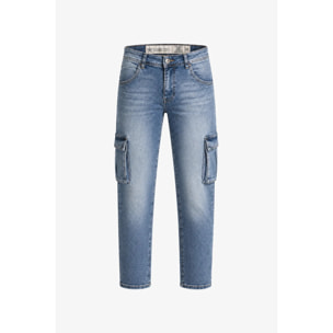Jeans Esercito cargo lunghi denim uomo
