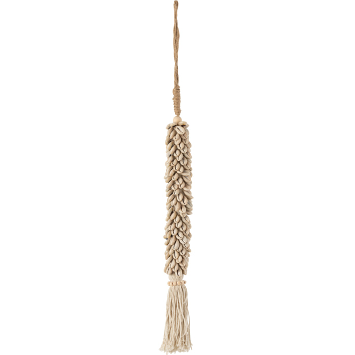 J-Line suspension Coquillages Naturel Corde - coton - naturel
