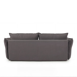 Canapé Tissu Droit Convertible Verduro - 3 Places
