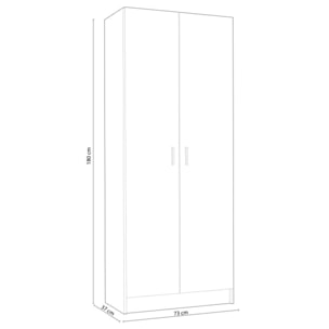 Armario Multi Useful 73 2 Puertas Blanco