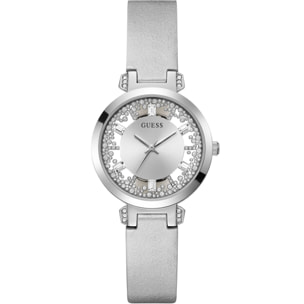 Guess Reloj Analógico De Cuarzo Crystal Clear