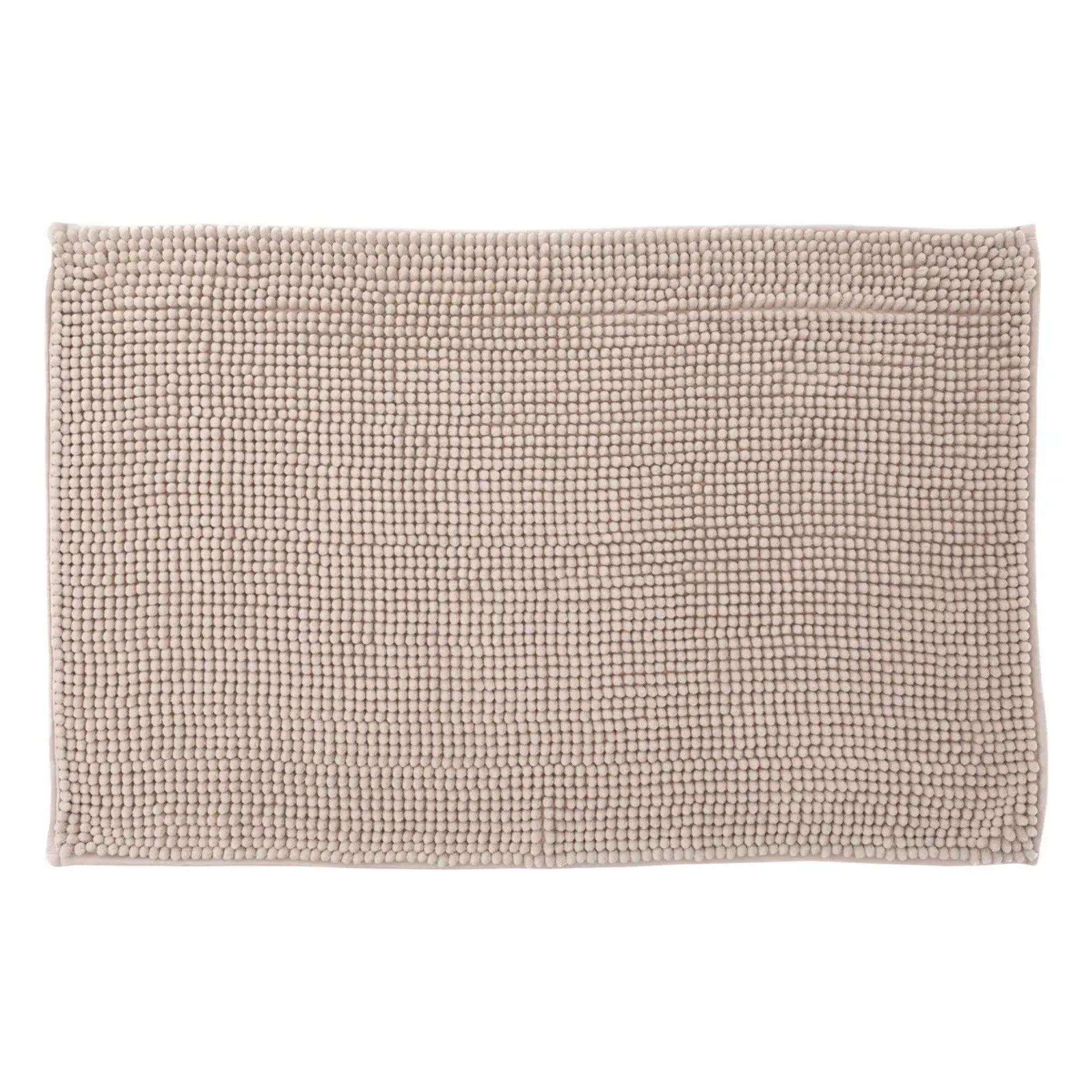 Tapis de bain 50x80cm "Colorama" beige naturel