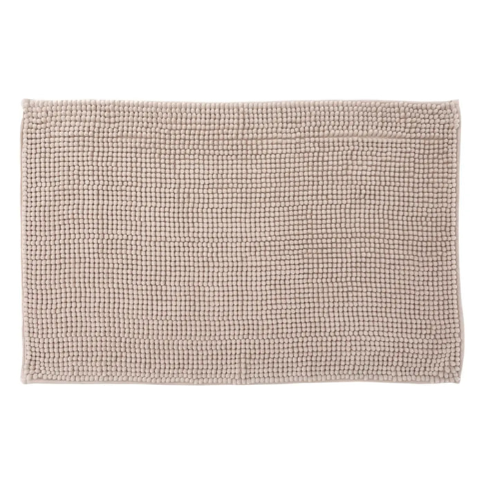 Tapis de bain 50x80cm "Colorama" beige naturel