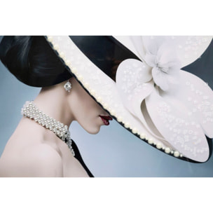 DIPINTO SU TELA LACCATO MARTY C/CORNICE -A- CM 62X4X92