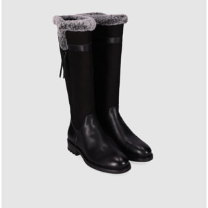 Botas - Negro - Tacón: Bajo
