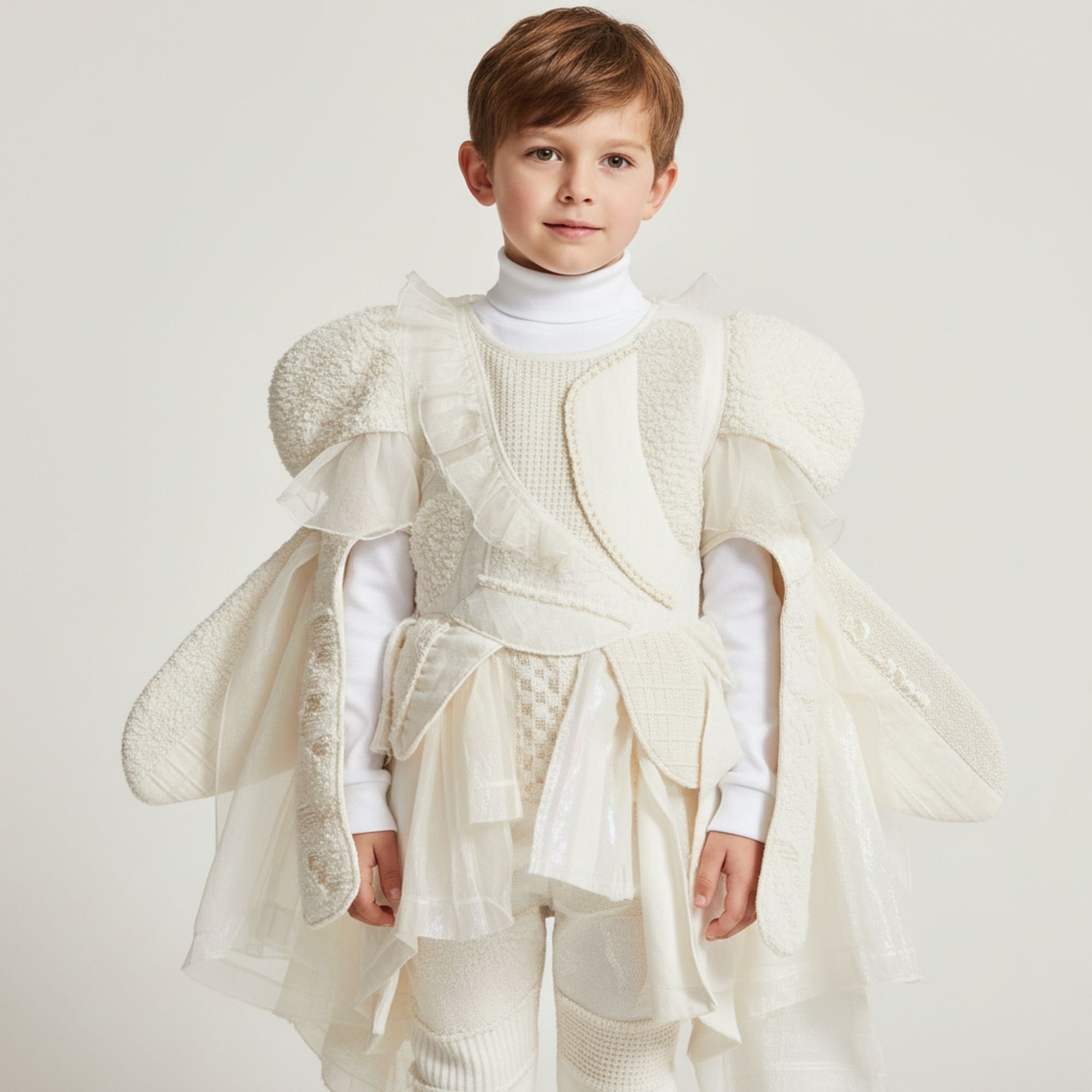 Semicisne Niño Perch.- C. Perkins Blanco Talla 10